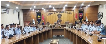 SSP Traffic Police City Jammu reviews regulation, enforcement measures SSP Traffic Police City Jammu reviews regulation, enforcement measures