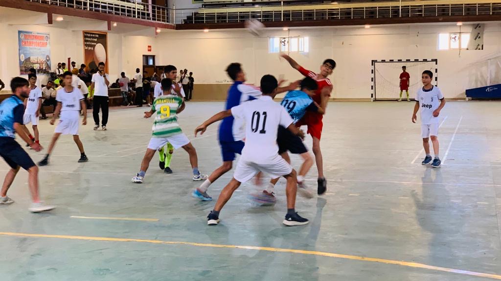 Inter-Zonal/ Inter-School Hockey, Football & Handball Competition kicks-off at Baramulla