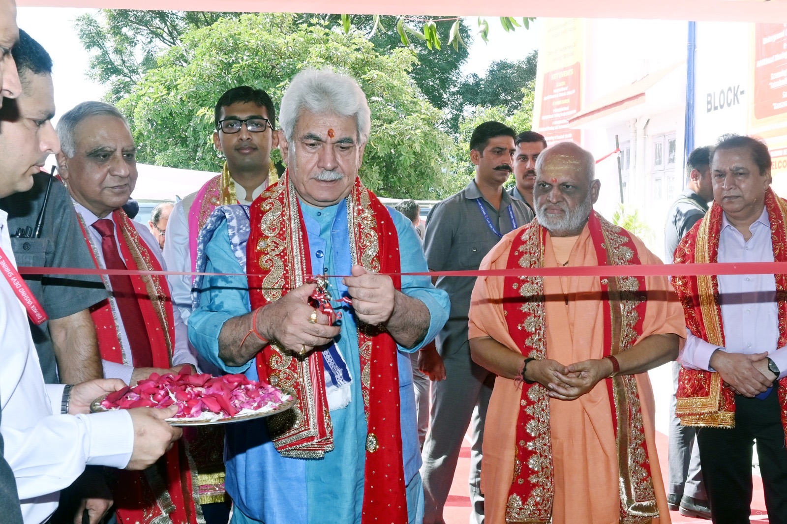 Lt Governor addresses the Foundation Day celebration of Shri Mata Vaishno Devi Shrine Board & SMVD Gurukul’s Annual Day at Katra