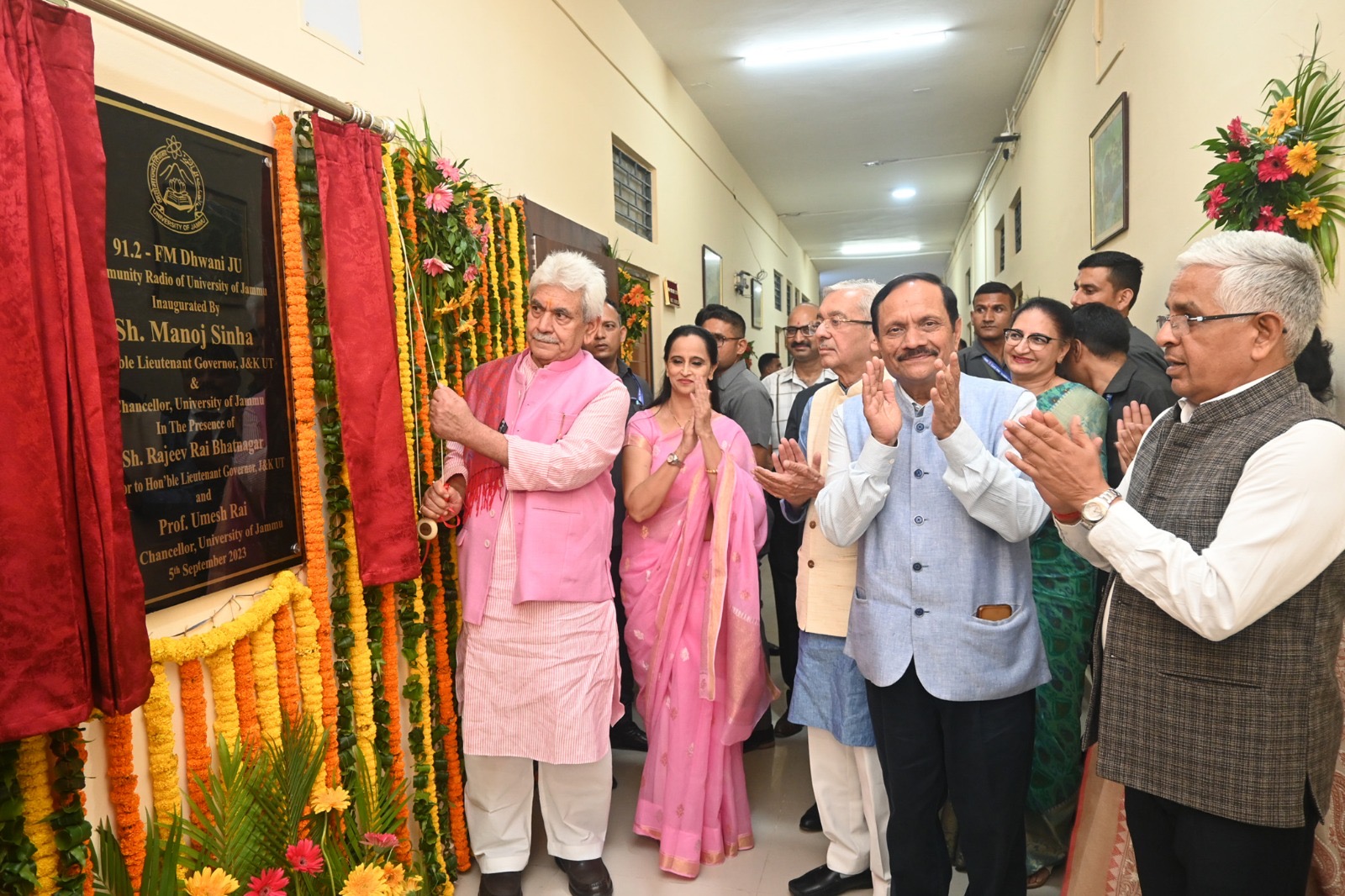 LG inaugurates Community Radio Station of Jammu University 91.2 FM-Dhwani JU