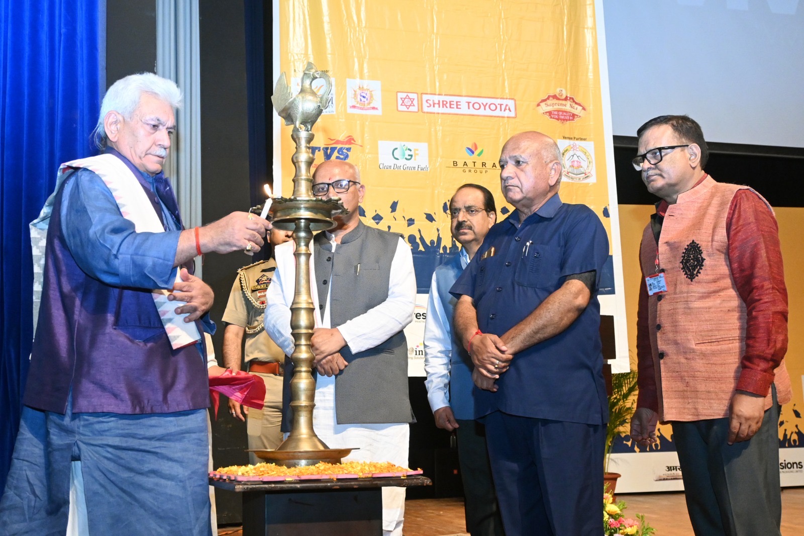 Lt Governor addresses Amar Ujala’s Medhavi Chhatra Samman Samaroh in Jammu