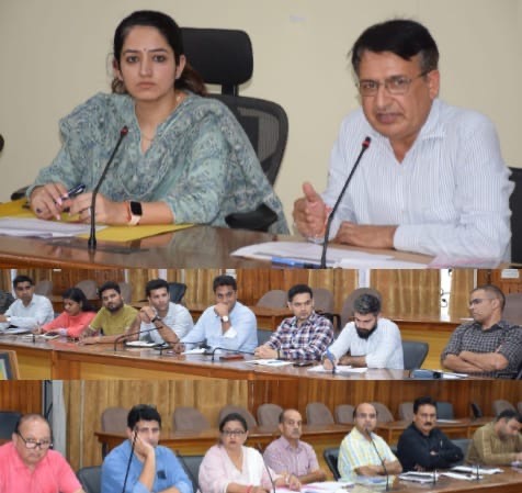 DC reviews progress of works under District Capex Budget, ADP 2023-24 at Udhampur