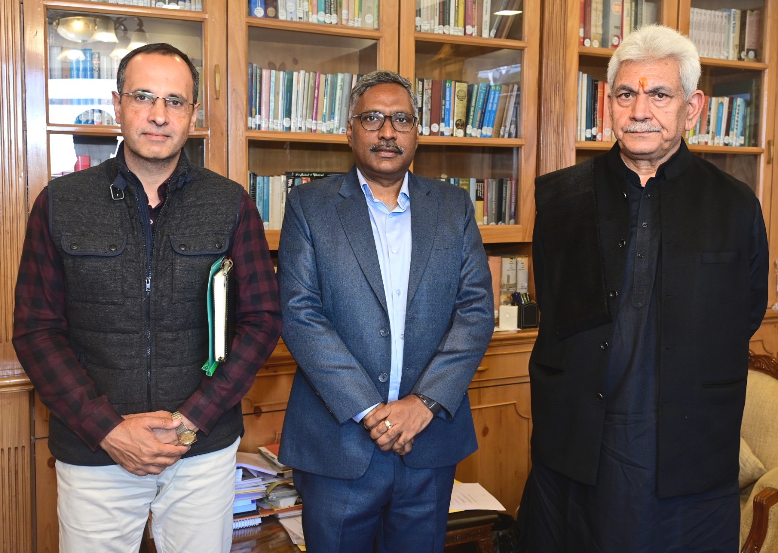 Director General STPI calls on Lt Governor