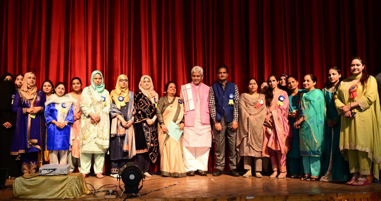 Lt Governor attends the Founder’s Day Celebration of Devki Arya Putri Pathshala Srinagar