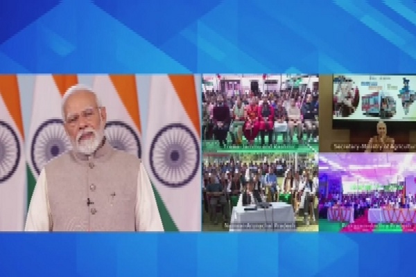 PM Narendra Modi virtually interacts with beneficiaries of central government’s welfare schemes under programme Viksit Bharat Sankalp Yatra