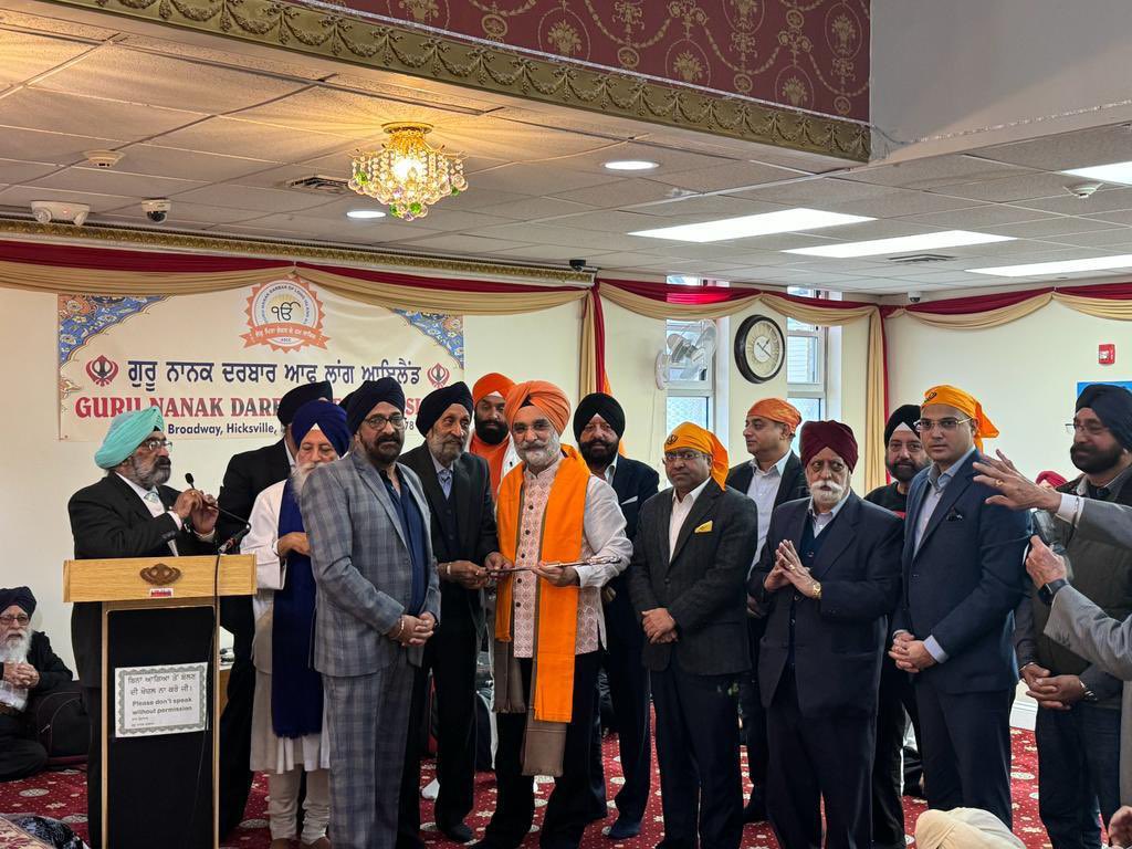 Indian envoy Sandhu heckled by pro-Khalistani elements in New York Gurdwara