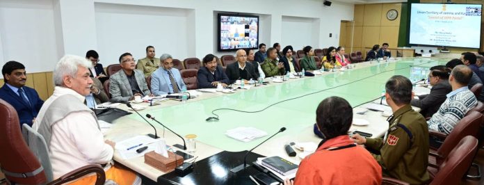 LG Sinha launches new portal of DIPR J&K