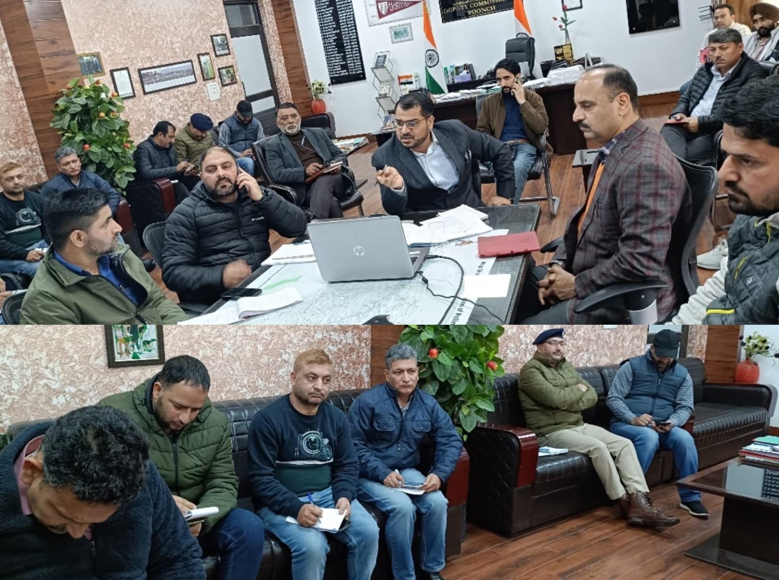 DC Poonch reviews Diwali arrangements