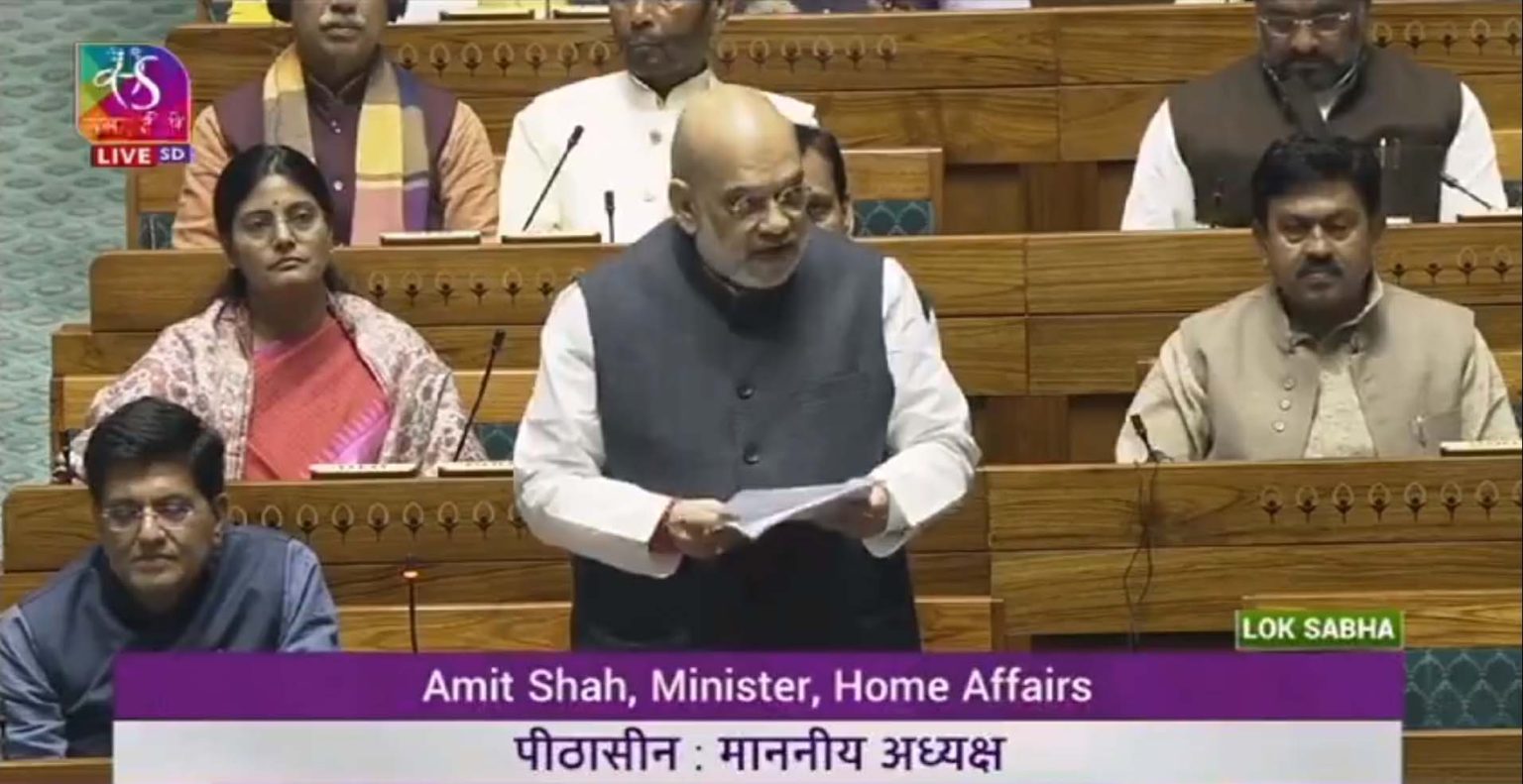 How can a country have two PMs, two constitutions and T km two flags? Asks Amit Shah in Lok Sabha on J&K