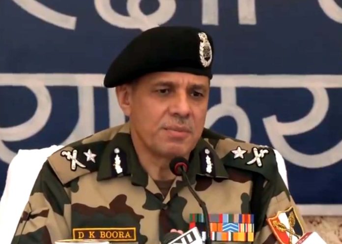 “Those with nefarious intentions can’t set foot on Indian soil”: IG BSF Jammu DK Boora