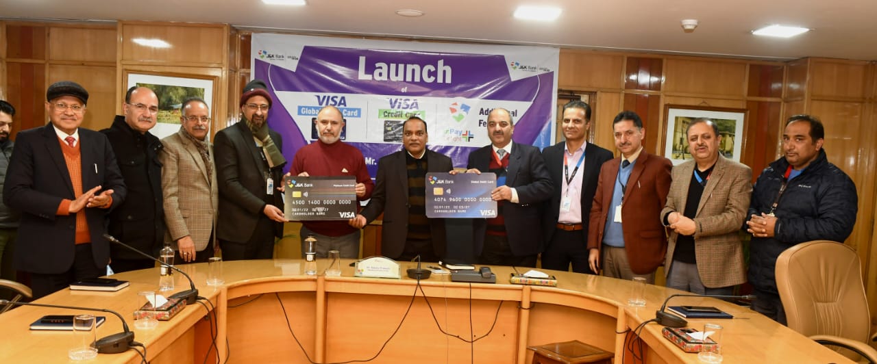 J&K Bank launches Visa Global Debit and Credit Card