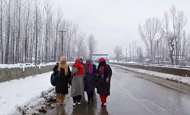 Srinagar records coldest night of season at minus 2.6 degree Celsius