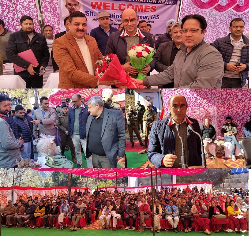 Bhupinder Kumar chairs public outreach, grievances redressal camp at Sersundwan