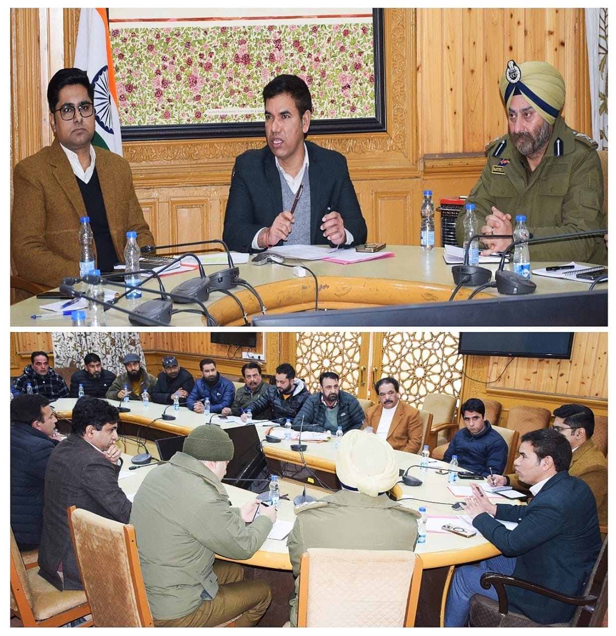 Div Com Kashmir for comprehensive transport plan for City