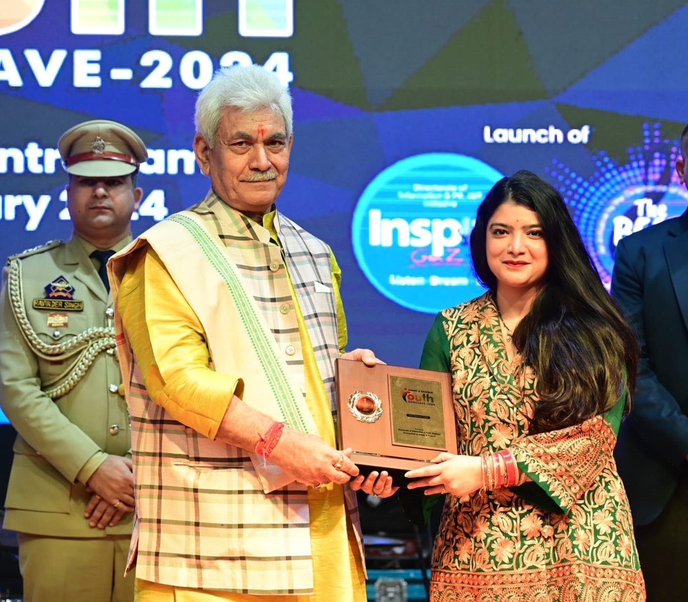 Lt Governor inaugurates DIPR’s ‘JK Youth Conclave 2024’