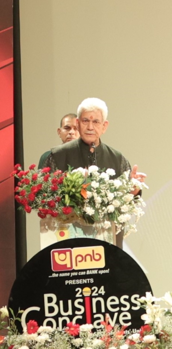 Lt Governor addresses SRCC’s Business Conclave 2024 in New Delhi