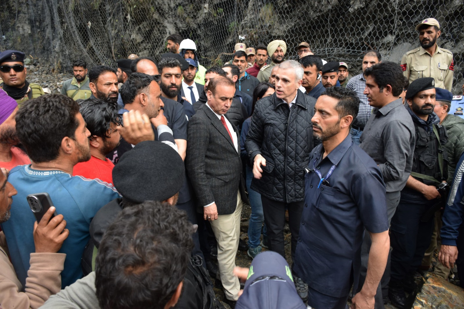 CM Omar Abdullah visits worse-hit areas in Ramban, assures comprehensive relief measures CM Omar Abdullah visits worse-hit areas in Ramban, assures comprehensive relief measures