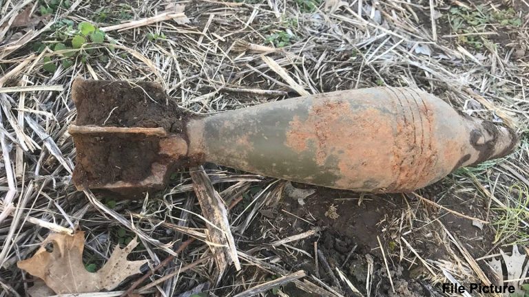 Rusted Mortar Shell Recovered In J&K’s Samba, Defused