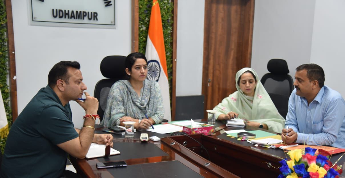 DC Udhampur reviews progress of 11th Agriculture Census, emphasises data accuracy DC Udhampur reviews progress of 11th Agriculture Census, emphasises data accuracy