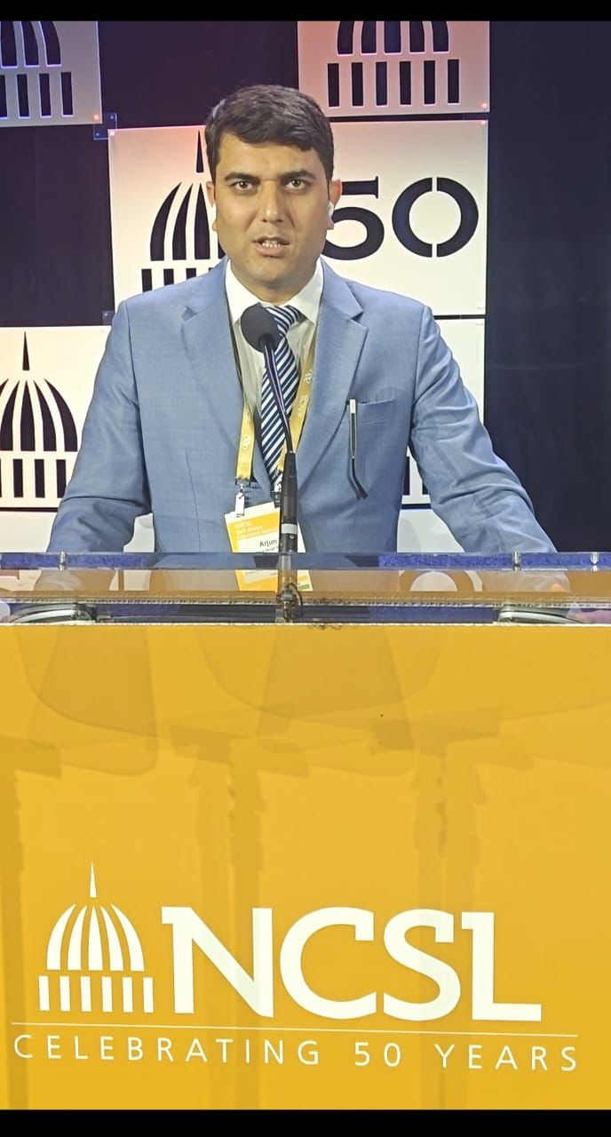 JKNC MLA Ramban Arjun Singh Raju Returns from NCSL Legislative Summit in Boston; Shares Key Insights and Experiences JKNC MLA Ramban Arjun Singh Raju Returns from NCSL Legislative Summit in Boston; Shares Key Insights and Experiences