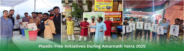 Amarnath Yatra 2025 Goes Zero-Waste Amarnath Yatra 2025 Goes Zero-Waste