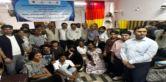 Entrepreneurship Development Programme for upliftment of transgender persons