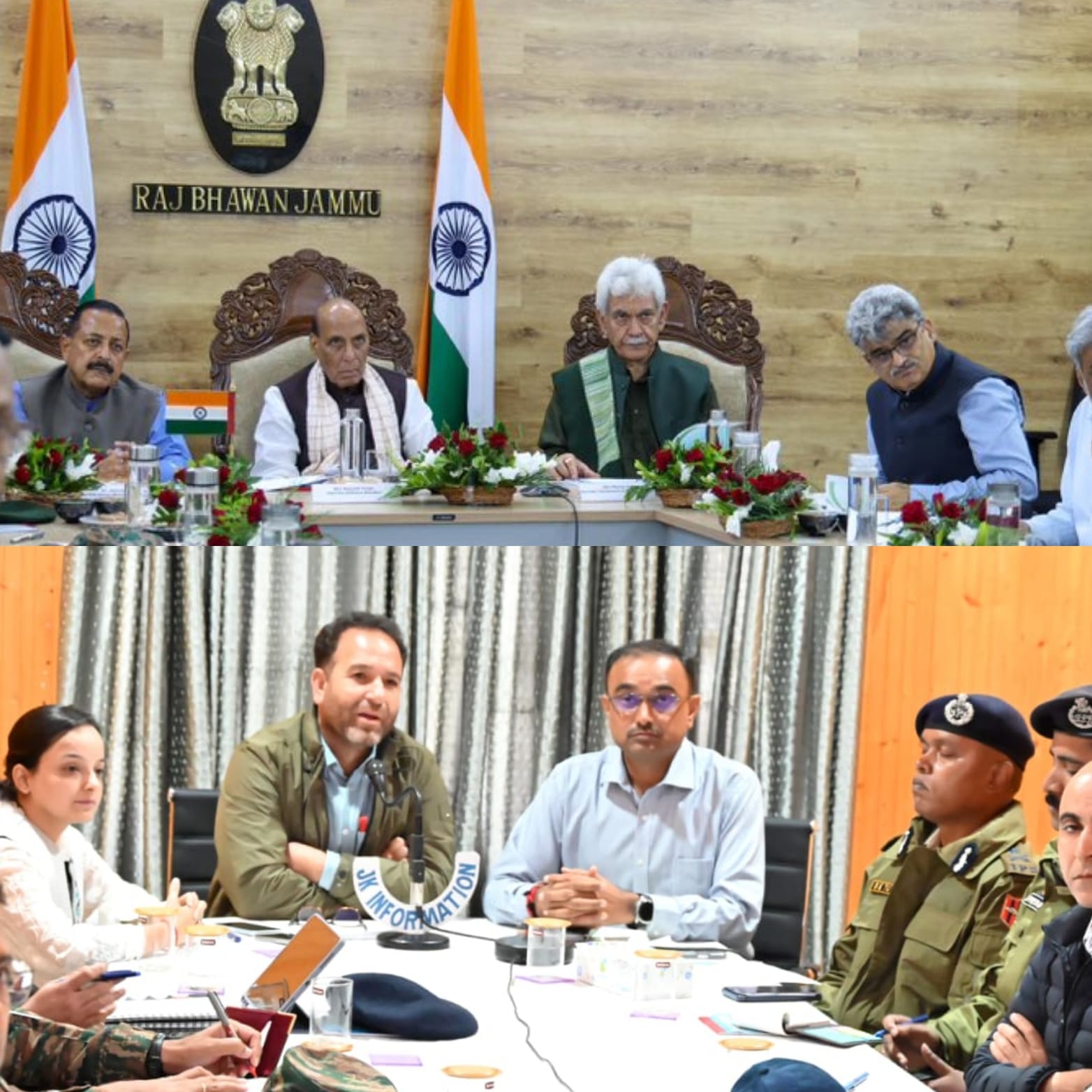 LoP Sunil Sharma briefed Rajnath Singh on ground realities in Chasoti, scale of damage to life and property, through VC LoP Sunil Sharma briefed Rajnath Singh on ground realities in Chasoti, scale of damage to life and property, through VC