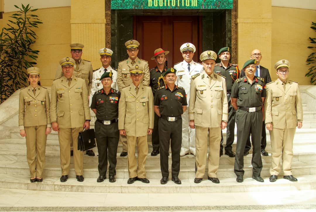 GeneralUpendraDwivedi, #COAS interacted with Major General Aouamari, Chief of Military Training, Algeria. Discussions centred on training methodologies, professional military education, sharing of best practices and potential exchange programmes for officers & cadets,…