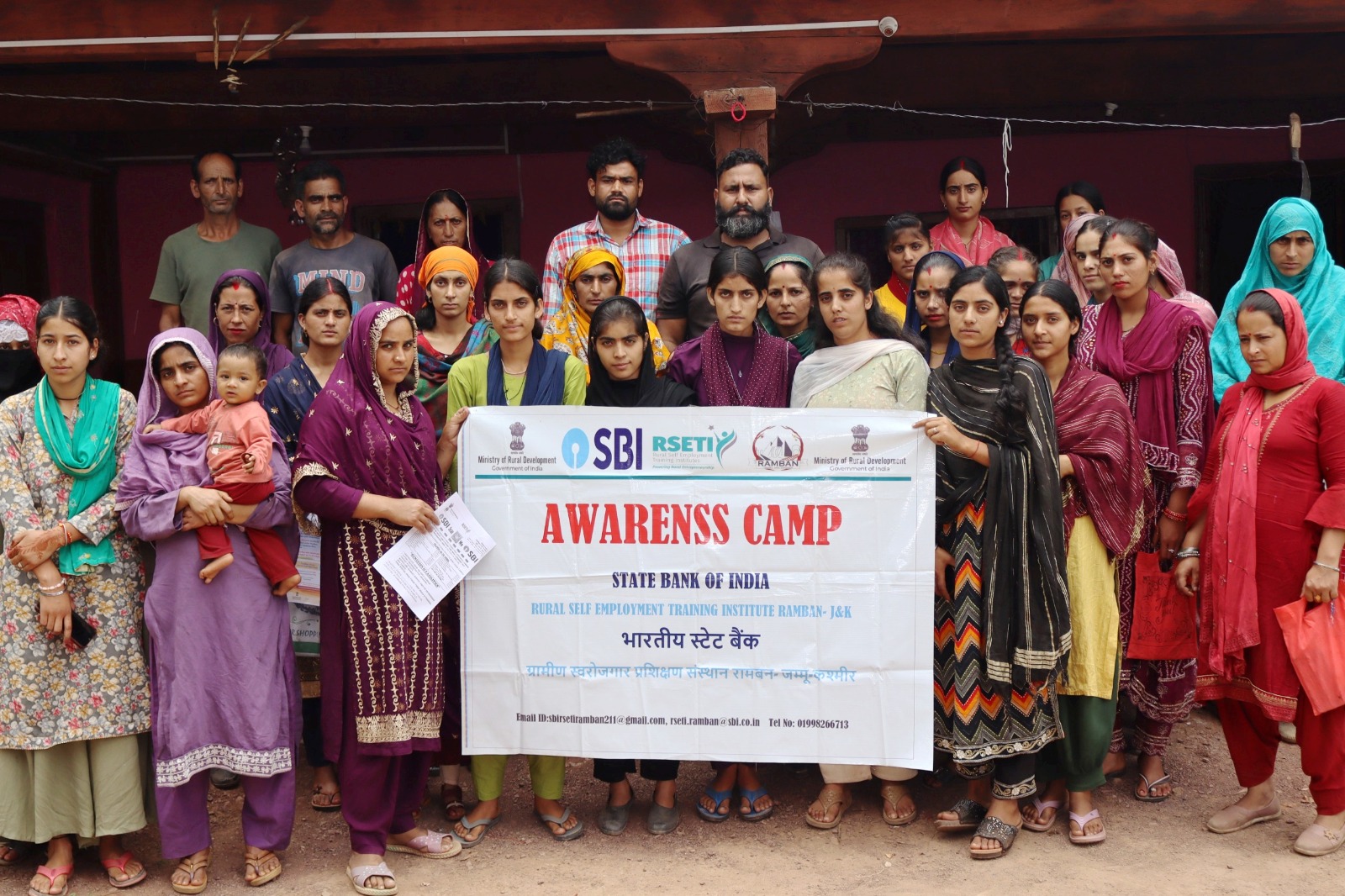SBI RSETI Ramban conducts Entrepreneurship Awareness Program in remote Panchayat Khatter