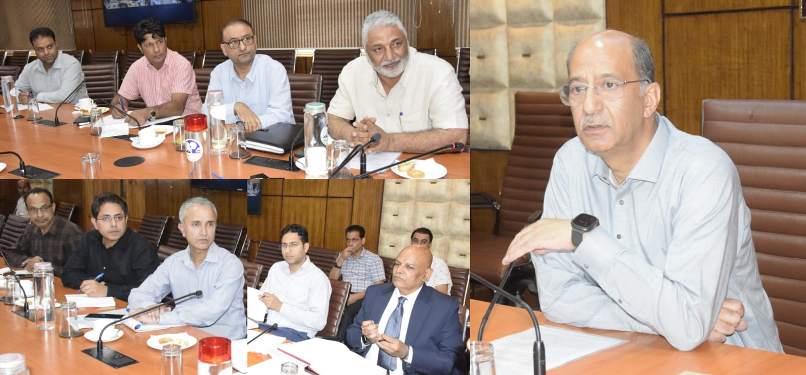 Advisor to CM reviews Wular conservation and development of local tourism