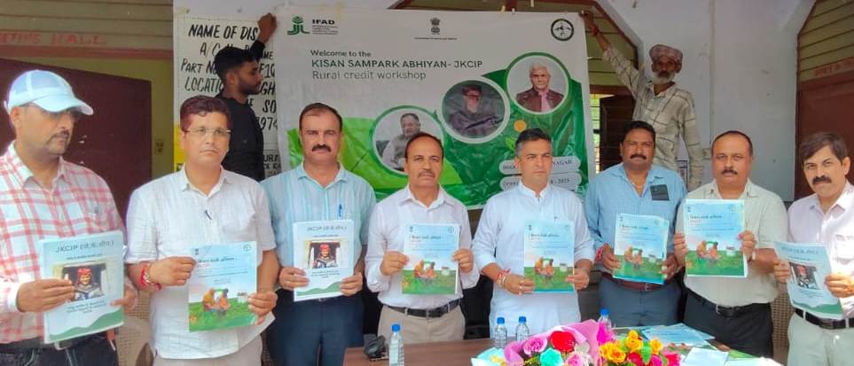 MLA Ramnagar kick starts Kissan Sampark Abhiyaan at Kaghote MLA Ramnagar kick starts Kissan Sampark Abhiyaan at Kaghote