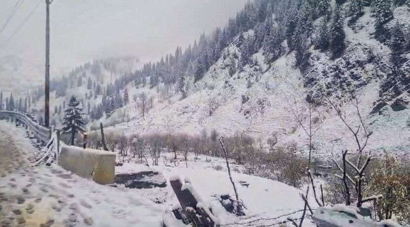 Light Snowfall Likely Over Higher Reaches of Kashmir Today Evening
