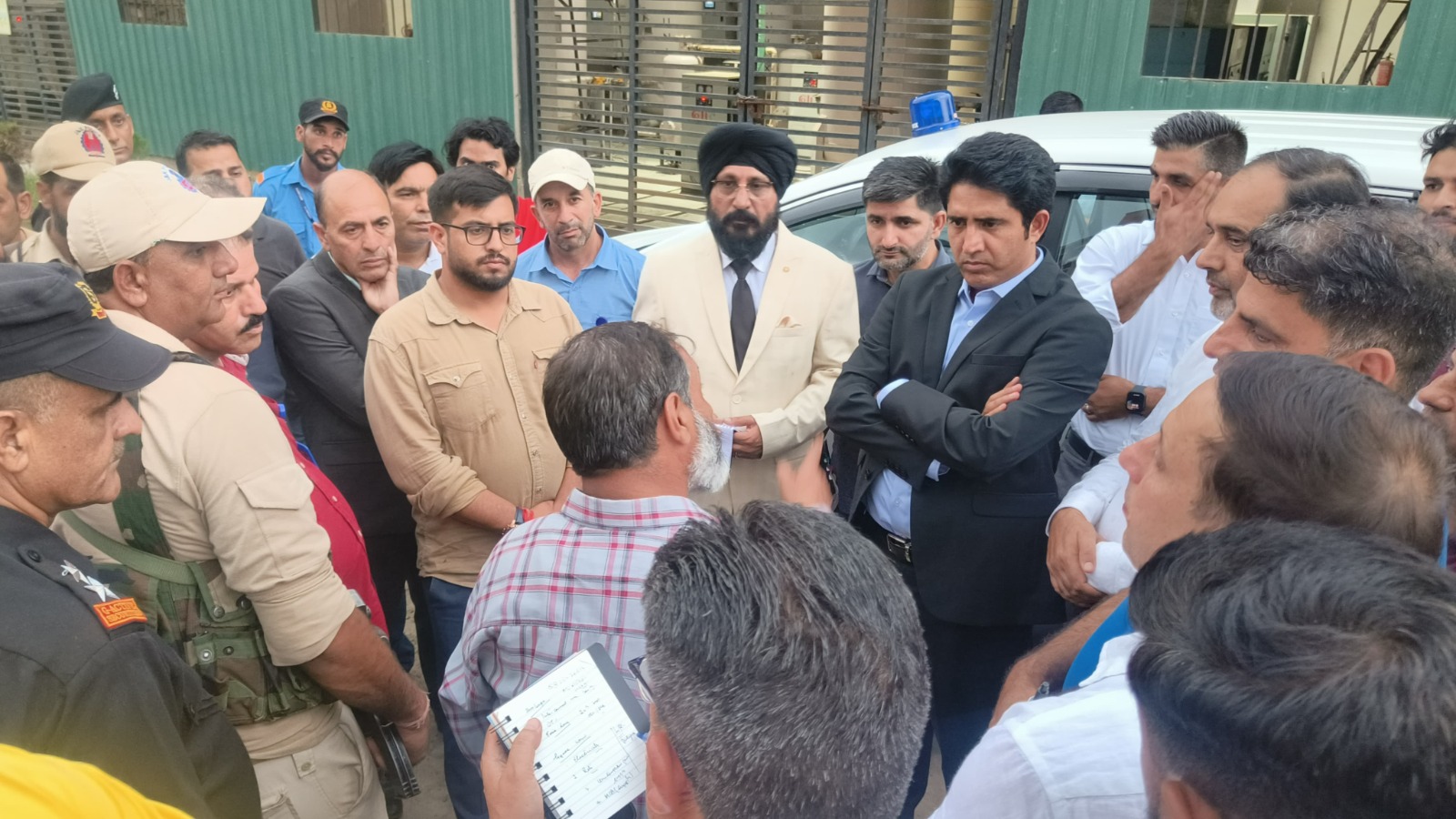 MD NHM, Deputy Commissioner inspect patient care scenario at Associated Hospital GMC Rajouri
