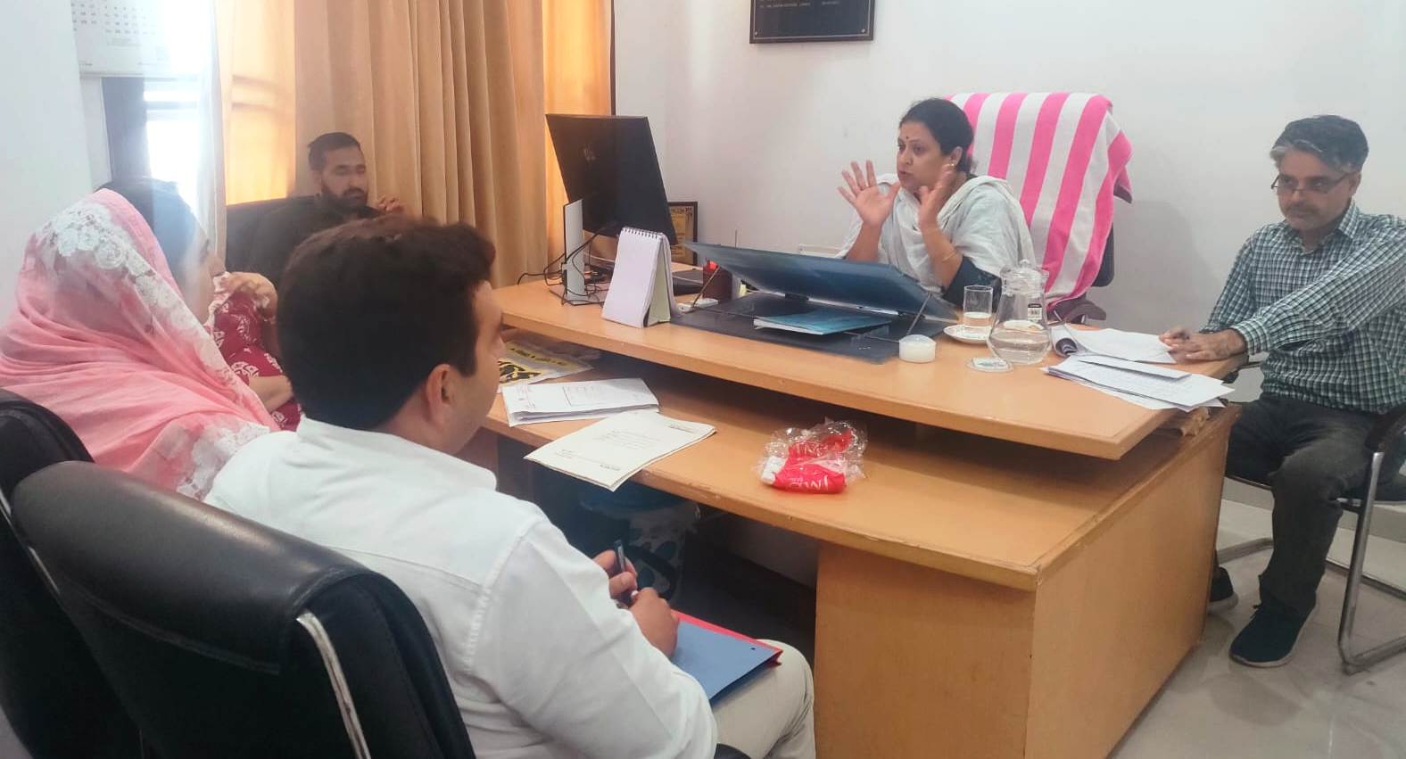 Secretary J&KABDPSP reviews functioning of Pahari Hostels