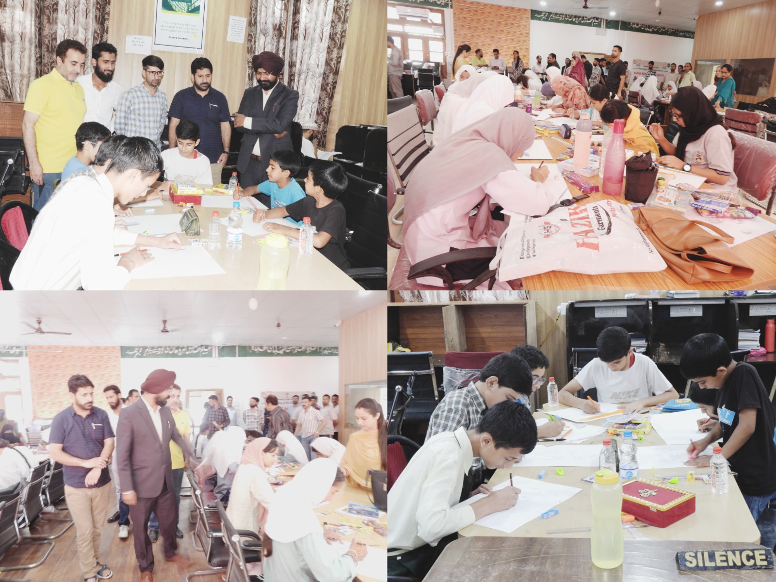 District admin Doda organizes painting & sketch competition at District Library