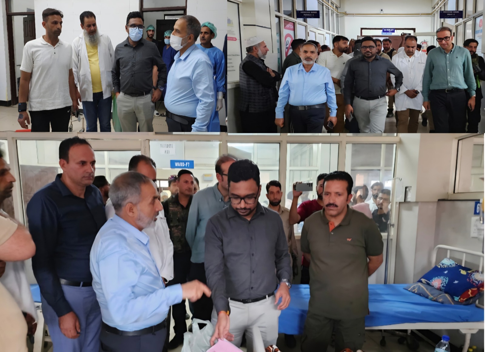 DC visits SDH Kupwara to take stock of healthcare services