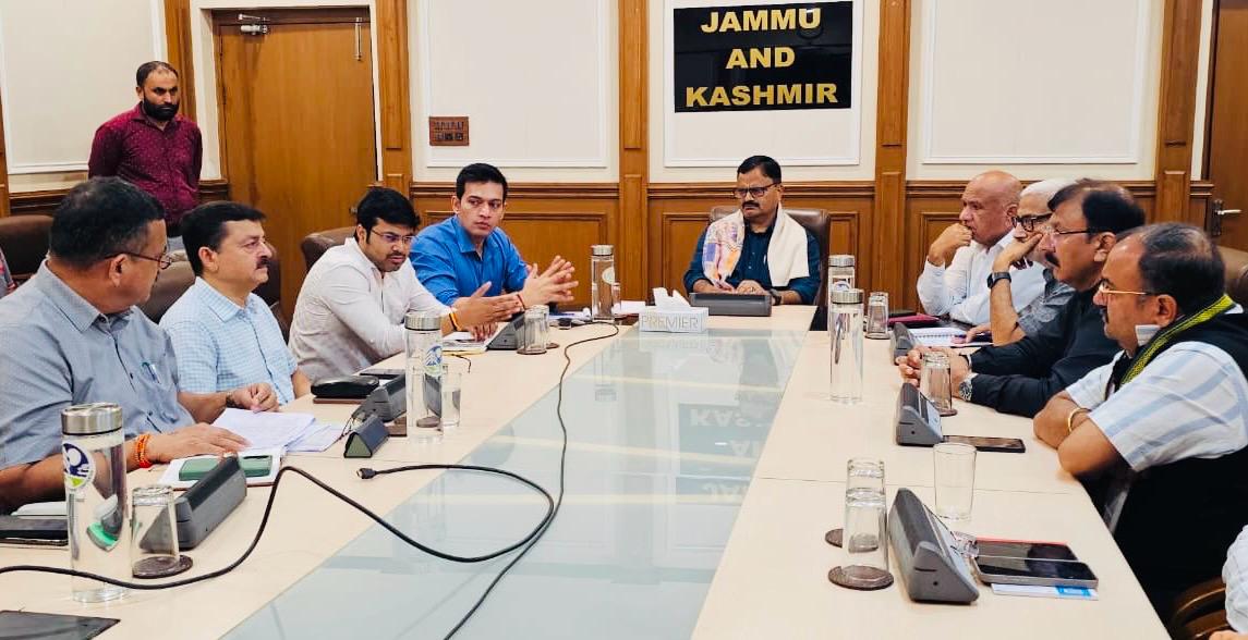 Rana reviews restoration of water supply in flood-affected Jammu”Swift efforts underway to restore flood-hit water supply infrastructure” Rana reviews restoration of water supply in flood-affected Jammu”Swift efforts underway to restore flood-hit water supply infrastructure”