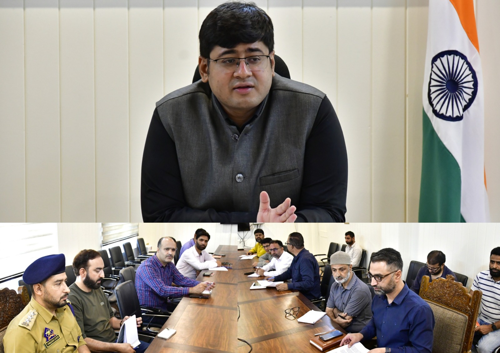 DC Ganderbal reviews arrangements for Eid Milad-un-Nabi (SAW) DC Ganderbal reviews arrangements for Eid Milad-un-Nabi (SAW)