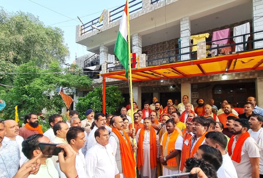 BJP Marks Article 370 Abrogation Anniversary with Celebrations Across J&K BJP Marks Article 370 Abrogation Anniversary with Celebrations Across J&K