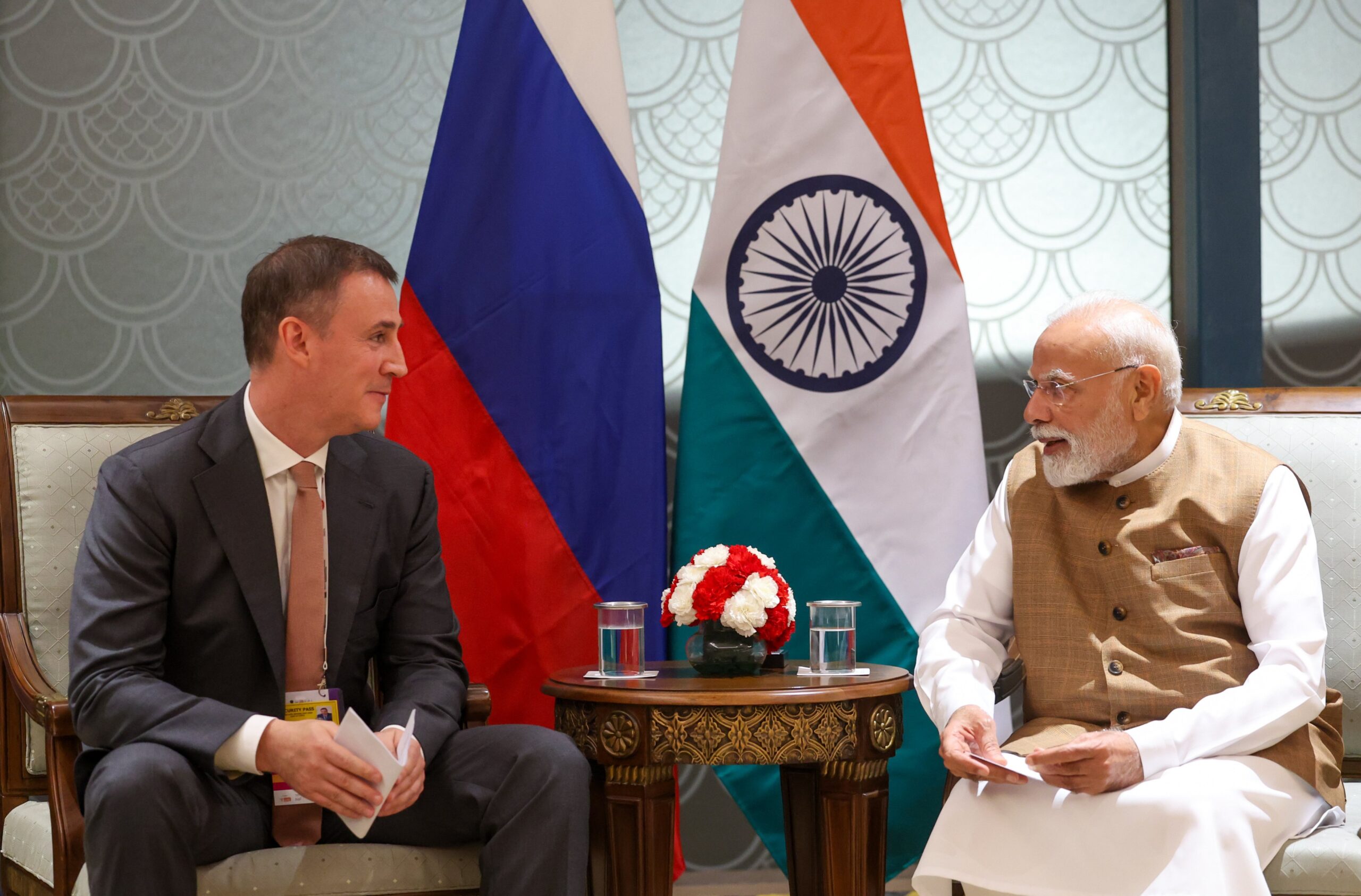 Happy to meet Russia’s Deputy Prime Minister Dmitry Patrushev at the World Food India 2025. We discussed ways to strengthen our win-win cooperation in agriculture, fertilizers and food processing. (PM Narendra Modi..X)