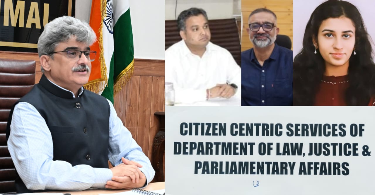 CS reviews ‘Citizen Centric Services’ of Law Department, stresses on early launch after incorporating stakeholders feedback CS reviews ‘Citizen Centric Services’ of Law Department, stresses on early launch after incorporating stakeholders feedback
