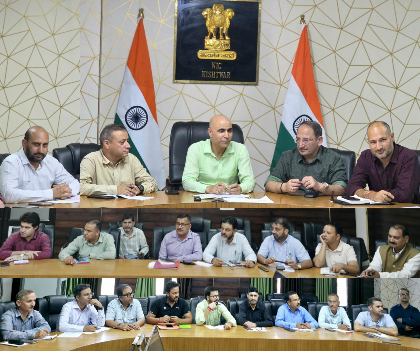 DC Kishtwar reviews progress of rural areas as per Panchayat Advancement Index (PAI) 2.0 indicators