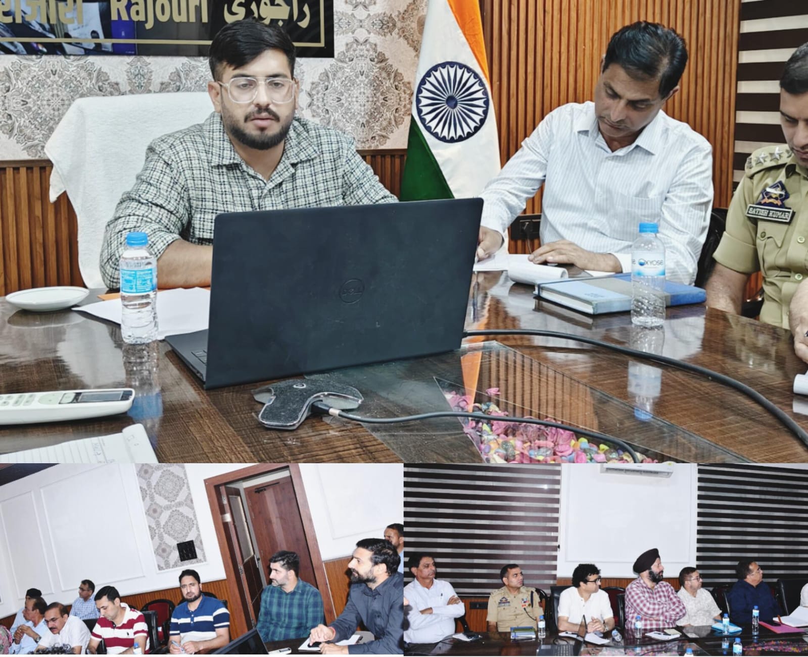 DC Rajouri reviews safety measures amid adverse weather forecast DC Rajouri reviews safety measures amid adverse weather forecast