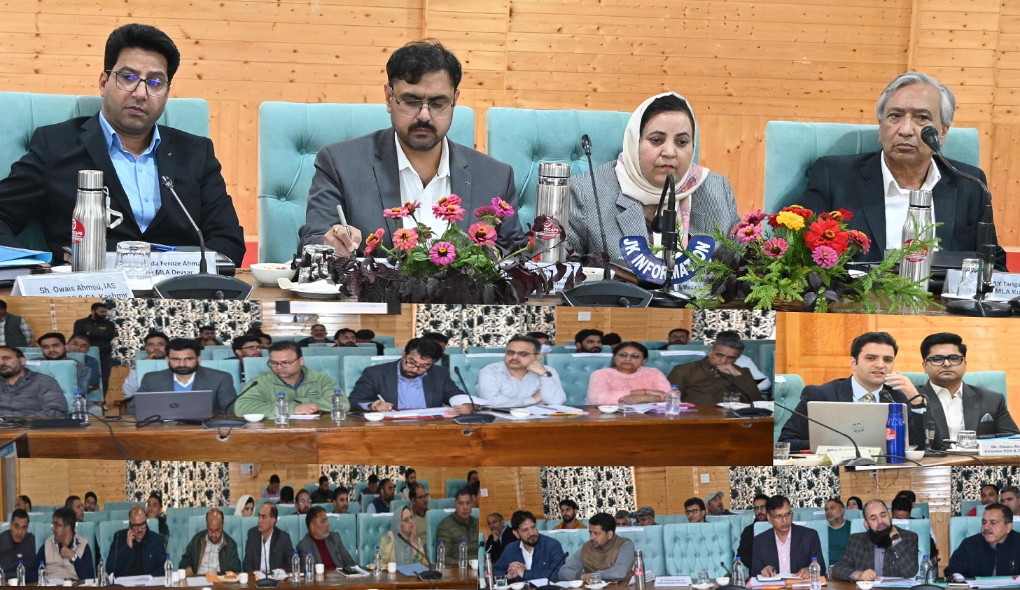 Satish Sharma visits Kulgam, chairs district review meeting Satish Sharma visits Kulgam, chairs district review meeting