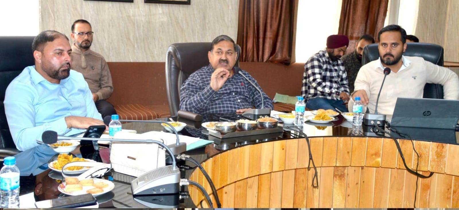DC Poonch reviews progress of land record digitization DC Poonch reviews progress of land record digitization
