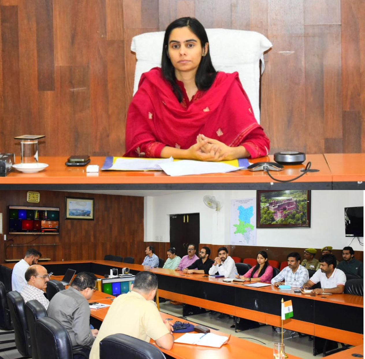 DC Reasi reviews achievements of Agriculture, Animal Husbandry Departments DC Reasi reviews achievements of Agriculture, Animal Husbandry Departments