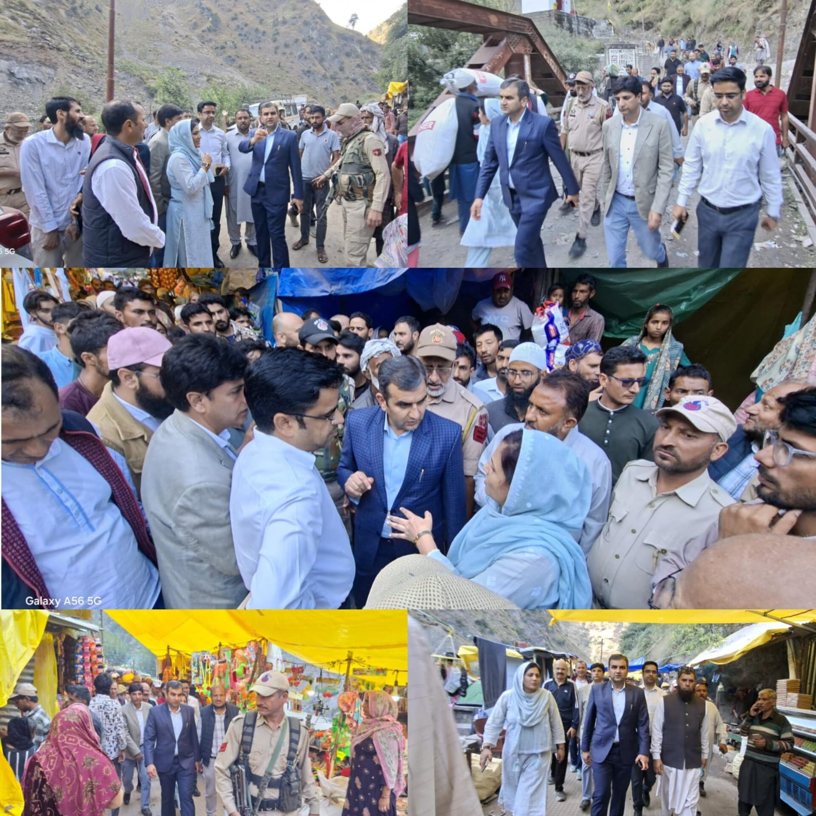 DC Ramban inspects facilities at ‘Tatapani’ Hot Water Spring DC Ramban inspects facilities at ‘Tatapani’ Hot Water Spring