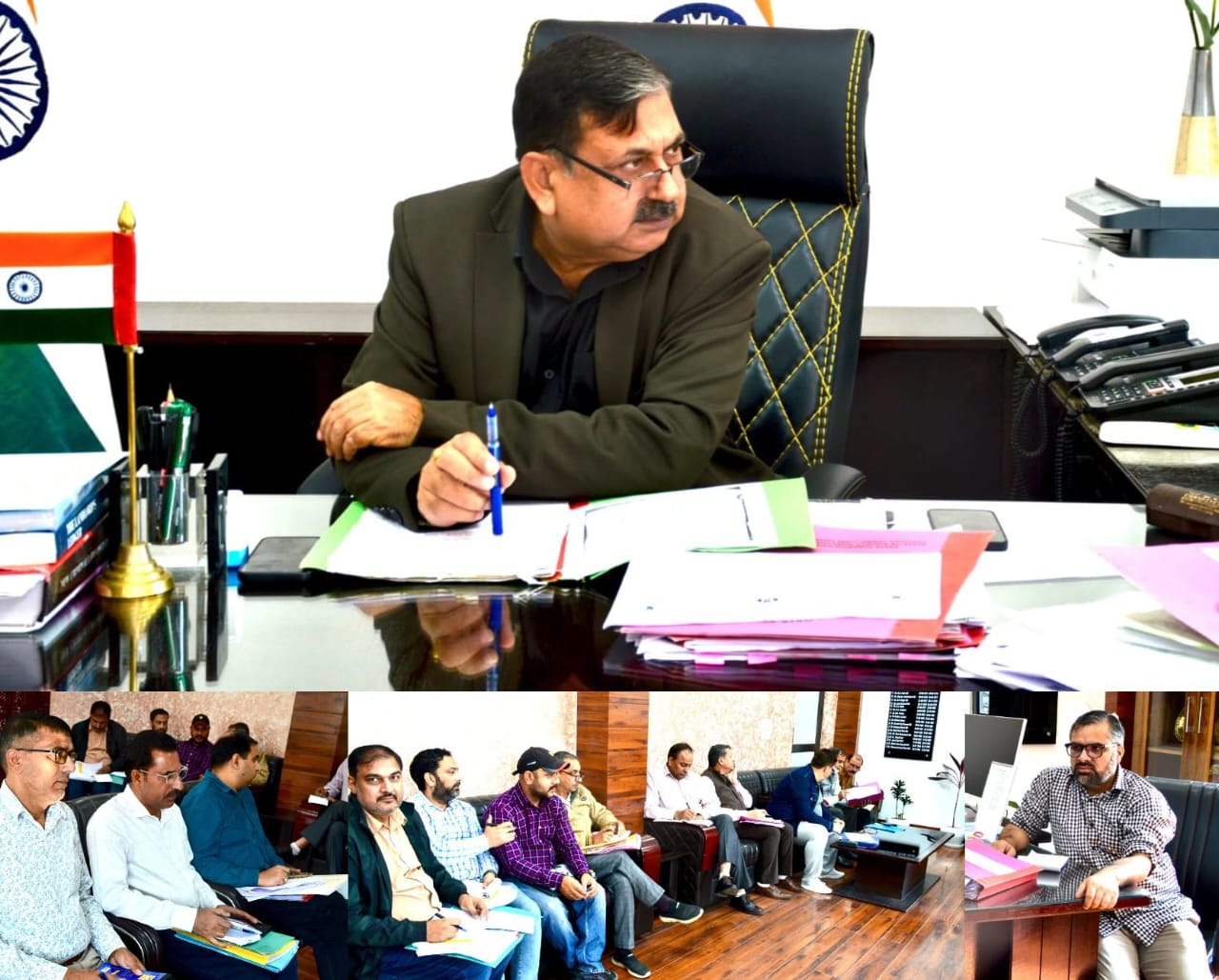 DDC Poonch reviews progress of restoration works DDC Poonch reviews progress of restoration works