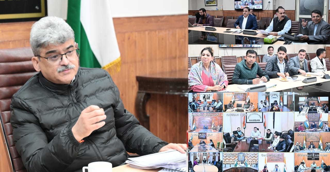 CS assesses preparations for 150 years of ‘Vande Mataram’ commemoration across J&K