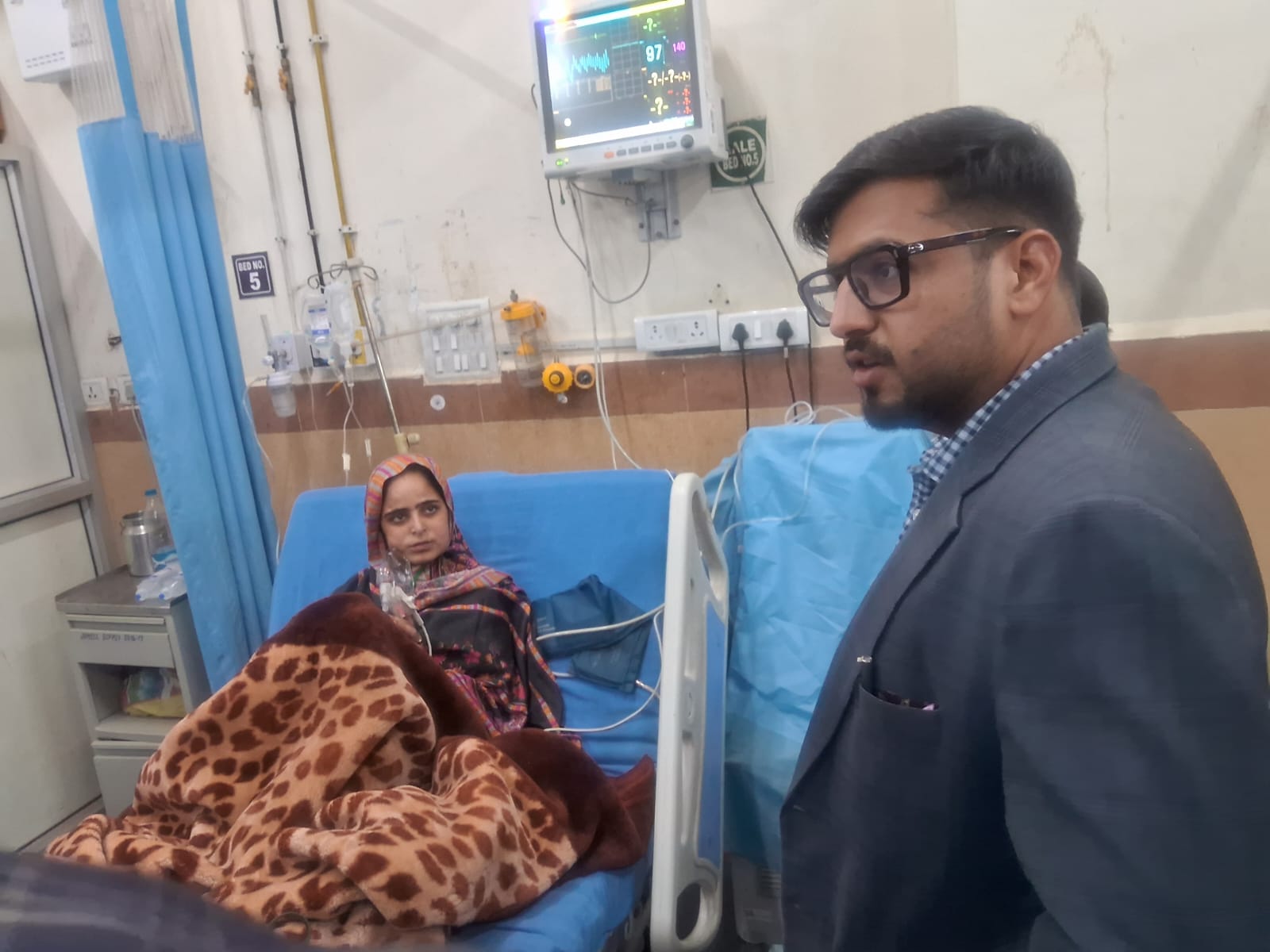 DC inspects healthcare services at GMC Rajouri DC inspects healthcare services at GMC Rajouri